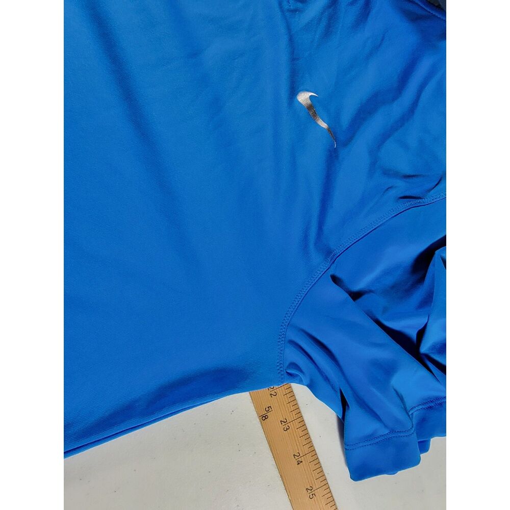 Nike Golf Tour Performance Men's Blue Polo Shirt - Large - Picture 4 of 7